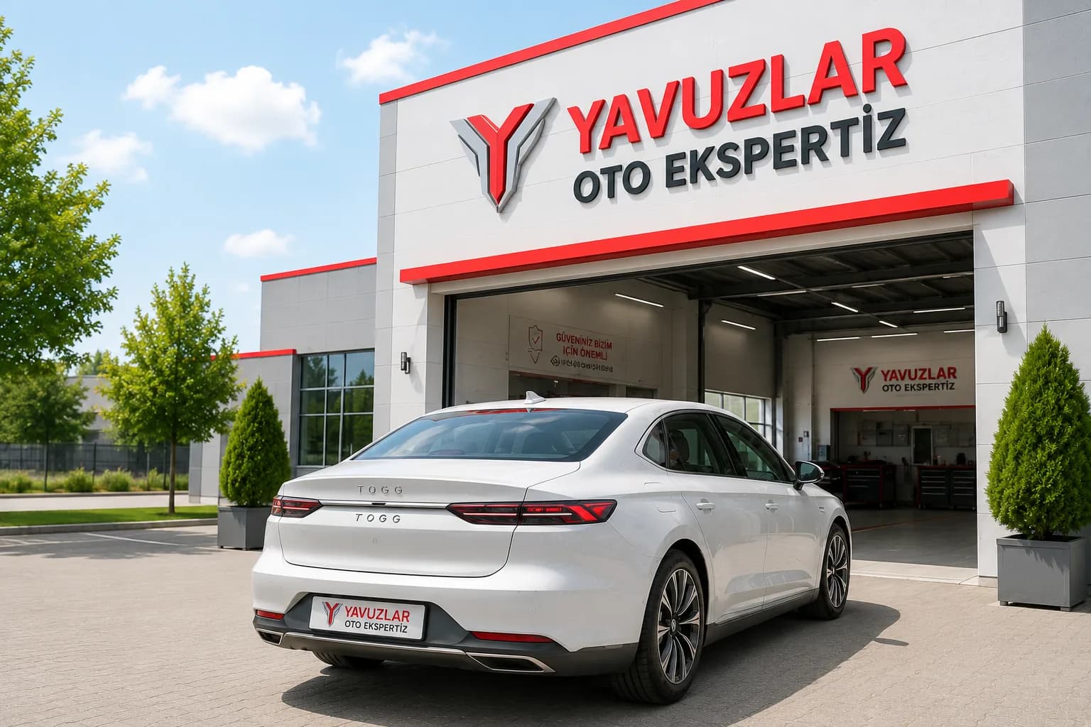 Sultanbeyli Oto Ekspertiz — Yavuzlar istasyonu dış görünüm
